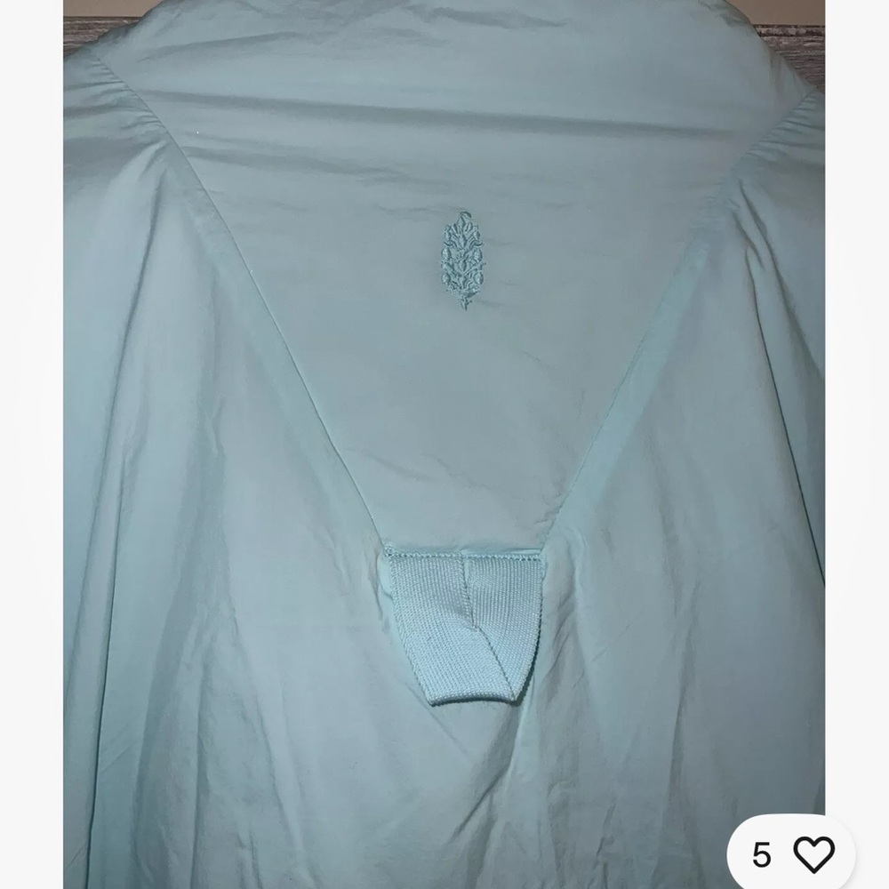 NWOT Free People Movement Faye Puffer Pullover Light Blue Size: Small - Picture 9 of 11